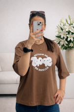 تیشرت باکسی طرح sport - Image 3