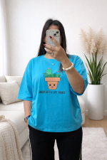 تیشرت باکسی طرح کاکتوس - Image 4