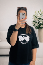تیشرت باکسی طرح sport - Image 2