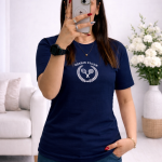 تیشرت نرمال طرح تنیس
