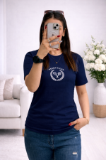 تیشرت نرمال طرح تنیس