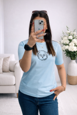 تیشرت نرمال طرح تنیس - Image 3