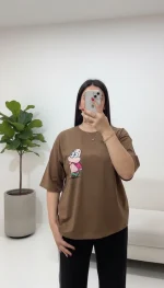 تیشرت باکسی شکمو