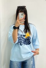 تیشرت باکسی دختر اقیانوس - Image 5