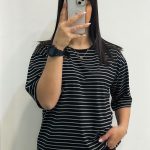 تیشرت باکسی راه راه