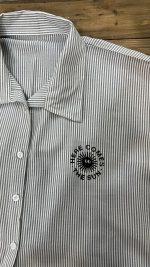 شومیز گره ای راه راه لنین - Image 4