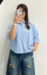 شومیز باکسی شایلی راه راه