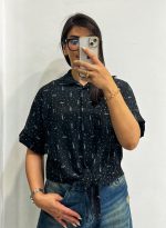 شومیز گره ای ysl - Image 2