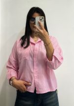 شومیز باکسی راه راه لنین   - Image 2