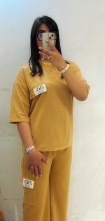 ست تیشرت باکسی و شلوار کارگو - Image 2