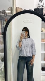 شومیز باکسی راه راه ۲ - Image 7