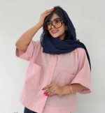 شومیز لینن باکسی