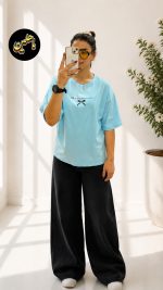 تیشرت باکسی پاپیون - Image 8