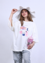 تیشرت باکسی لش تابستانی هاوایی - Image 4