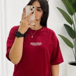 تیشرت باکسی text تابستانی