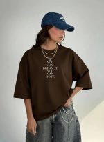 تیشرت باکسی لش تابستانه - Image 4