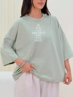 تیشرت باکسی لش تابستانه - Image 5