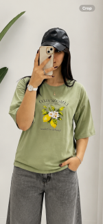 تیشرت باکسی پینترستی - Image 4