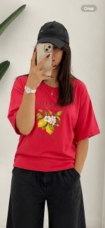 تیشرت باکسی پینترستی - Image 6