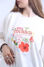 تیشرت باکسی لش تابستانی هاوایی - Image 11