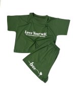 ست کراپ و شورتک love - Image 4