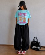 تی شرت باکسی زنانه cooffee - Image 5