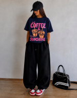 تی شرت باکسی زنانه cooffee - Image 7
